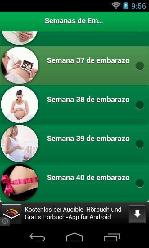 Semanas de Embarazo screenshot 4