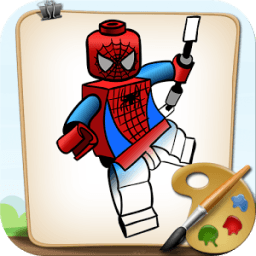 ikon Coloring Lego Superheroes