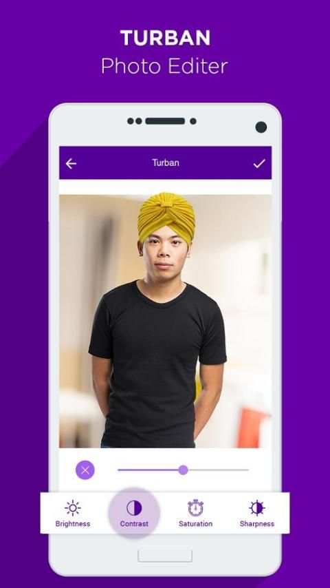 Turban Photo Editor स्क्रीनशॉट 1