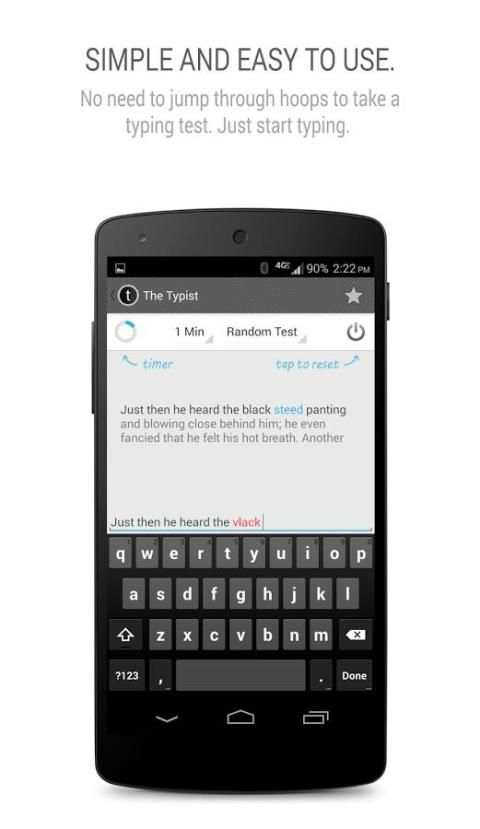 Typist: A Quick Typing Test screenshot 11