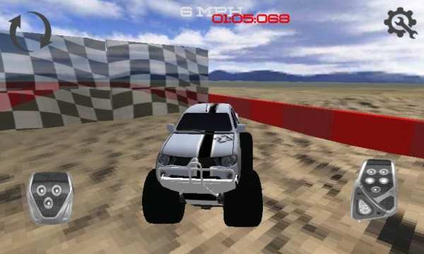 Monster Car Rally Racing 4 تصوير الشاشة