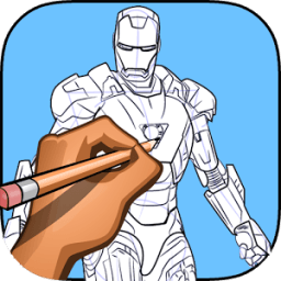 How to Draw Iron Man иконка