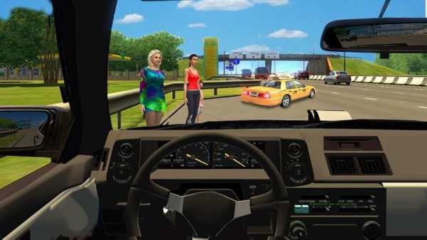Real Taxi Driving 3D screenshot 2