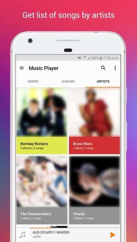 Music Player MP3 Songs Offline 4 تصوير الشاشة