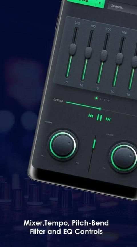 DJ Bass Booster And Equalizer स्क्रीनशॉट 2