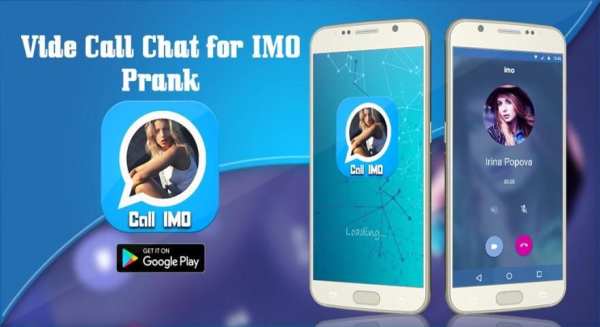 Video call chat for imo prank स्क्रीनशॉट 1
