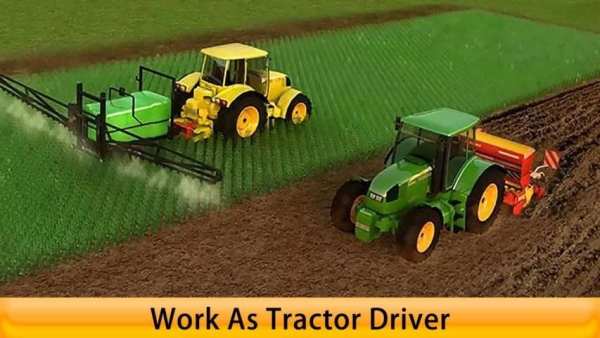 Tractor Farming Simulator Free स्क्रीनशॉट 7