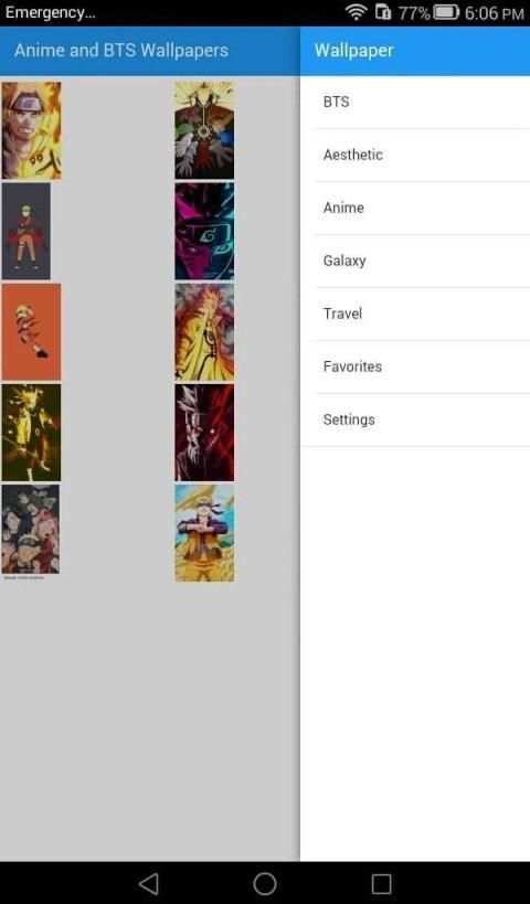 Anime and BTS Wallpapers! स्क्रीनशॉट 1