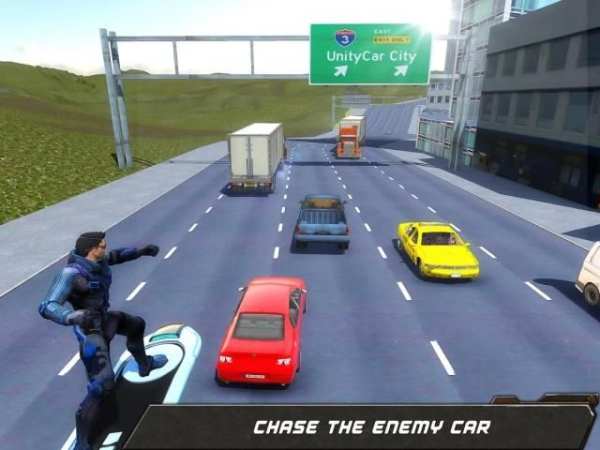 Hoverboard Sniper Shooter Team screenshot 4