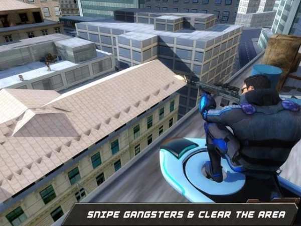 Hoverboard Sniper Shooter Team screenshot 3