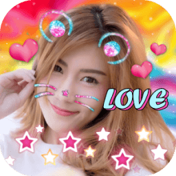 Selfie Cat Face Filters Camera आइकन