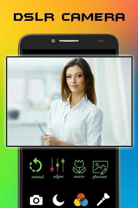 DSLR Camera Photo Effect screenshot 1