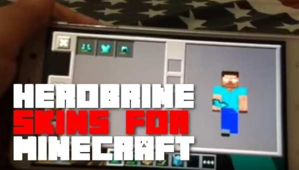 Herobrine Skins for Minecraft screenshot 1