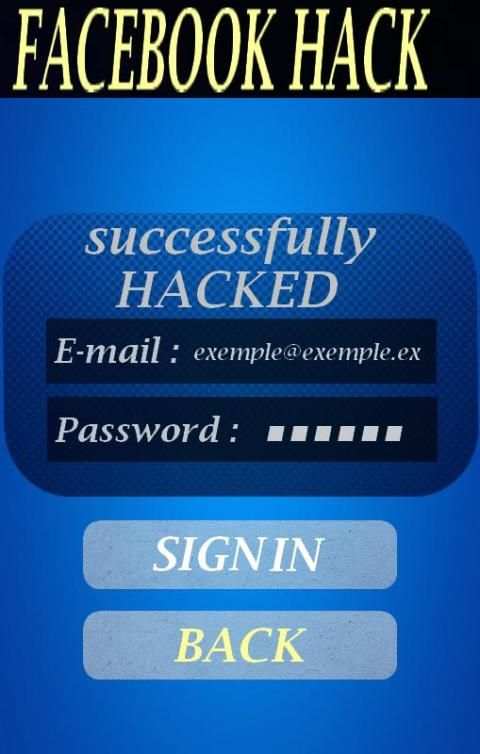 hack facebook prank screenshot 2