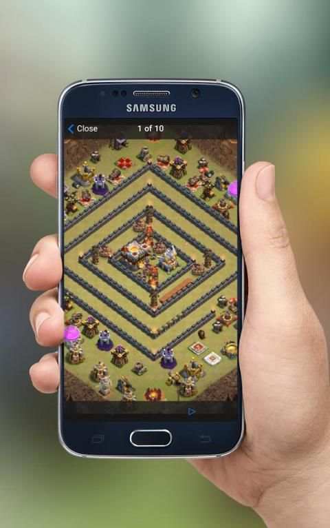 War Clash of Clans Maps 2017 скриншот 8