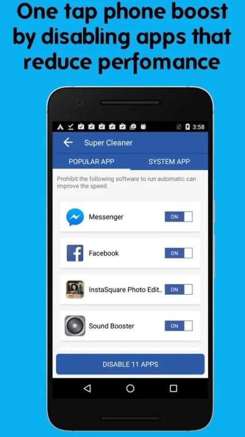 Power Cleaner: Phone Booster screenshot 3
