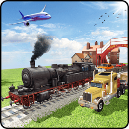 Car Transport Train Driver Sim icon