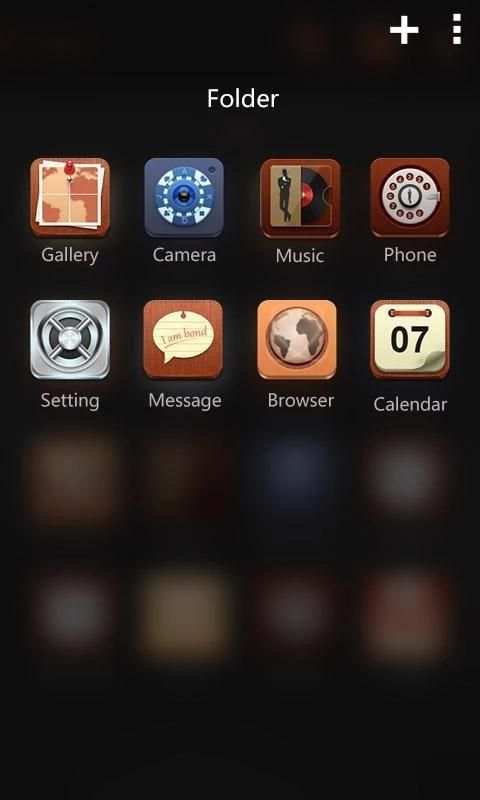 Bond GO Launcher Theme स्क्रीनशॉट 1