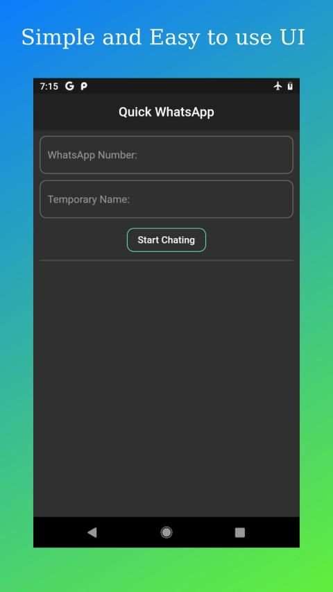 Quick Whatsapp screenshot 1