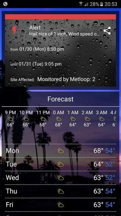 Weather Alarm screenshot 3