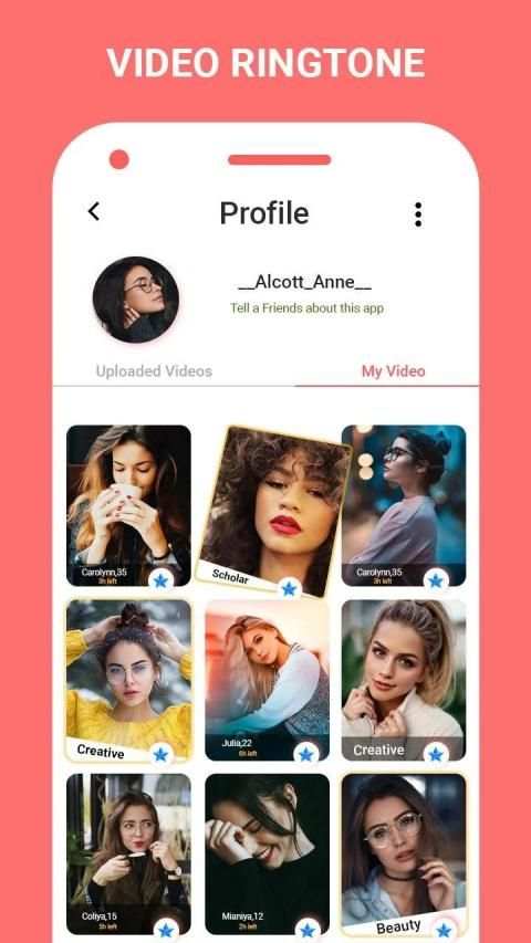 Video Ringtones For Incoming Caller ID स्क्रीनशॉट 5