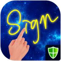 Gesture Lock Screen Signature