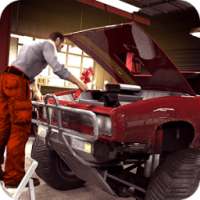 Monster Truck Mechanic Garage