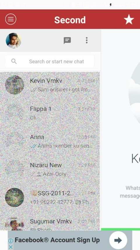 Dual Whatsapp-1 Device:2Whazup screenshot 4