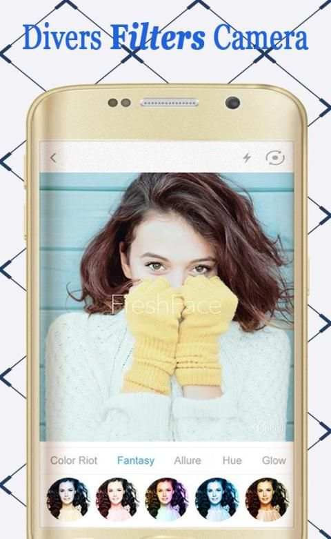 Candy Selfie Candy Camera 2017 скриншот 4