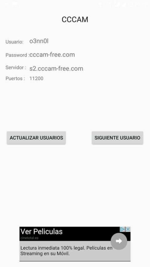 CCCams Free screenshot 2