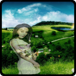 Green Hill Photo Frame أيقونة