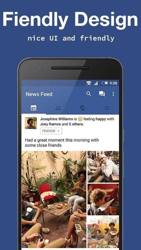 Messenger for Facebook скриншот 5