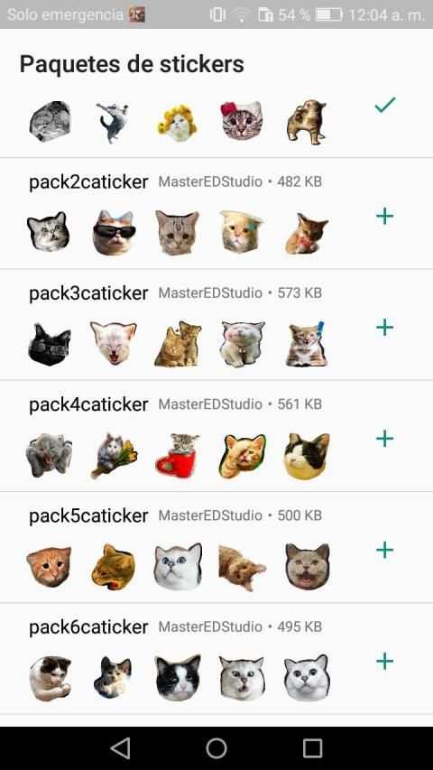Nuevos Stickers memes gatos WhatsApp-WAStickerApps screenshot 1