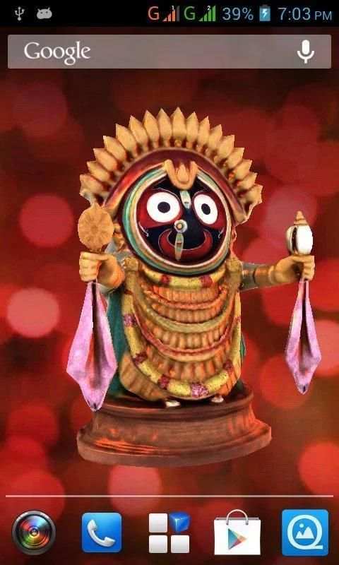 3D Jagannath Live Wallpaper स्क्रीनशॉट 8