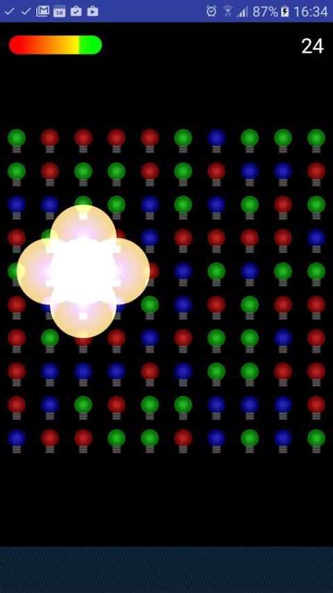 Colorful Light Bulbs 6 تصوير الشاشة