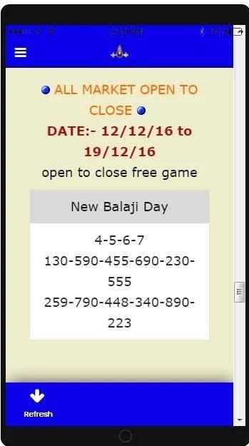 Satta Matka New Balaji screenshot 1