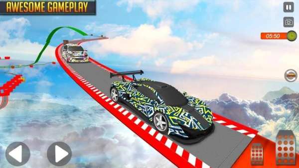 Mega Stunt Racing Cars Extreme GT 2019 स्क्रीनशॉट 3