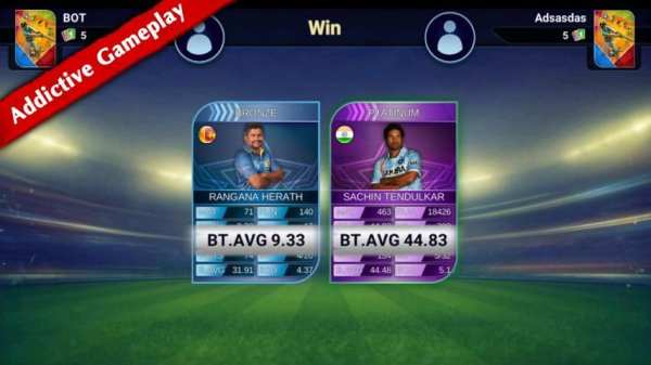 Cricket Card Championship screenshot 2