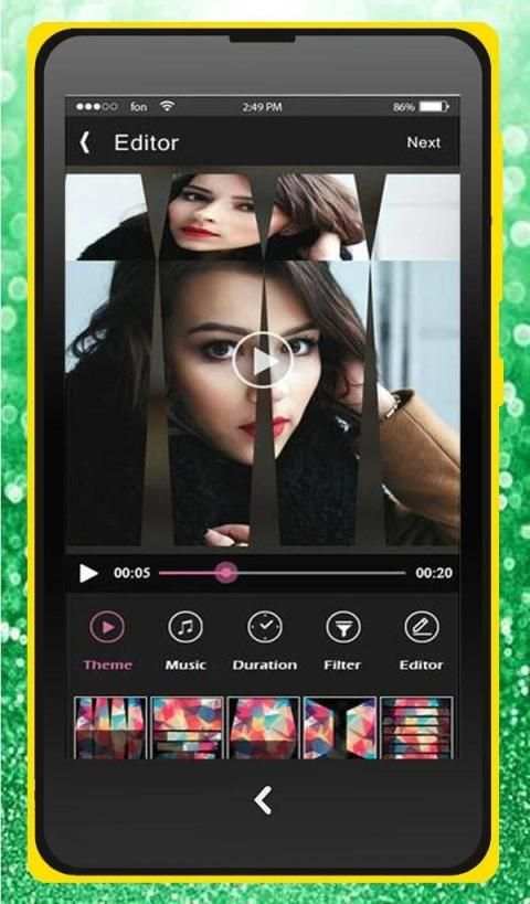 Video Star Editor & Music Video Maker Slideshow screenshot 3
