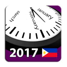 2017 Philippines Calendar