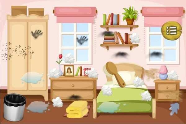Princess Castle Clean Up स्क्रीनशॉट 1