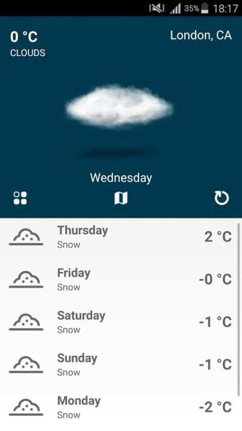 Weather widget for samsung screenshot 7