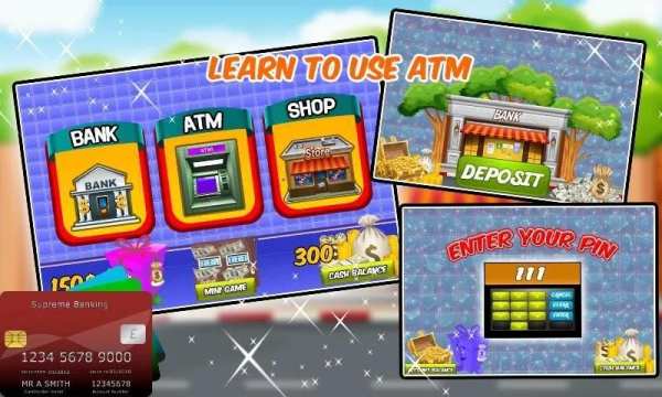 ATM Shopping Cash Simulator screenshot 1