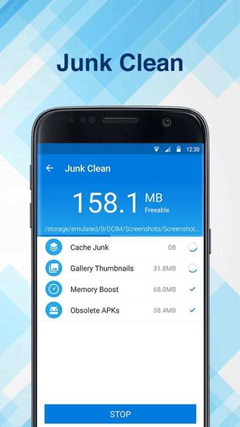 Blue Clean - Clean and Boost screenshot 3