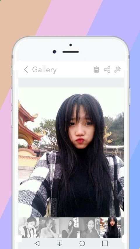 Candy Camera for Selfie screenshot 1