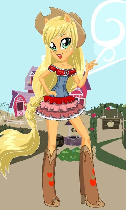 Applejack clearance dress up