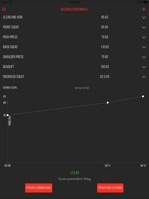 WODLogger Lite screenshot 1