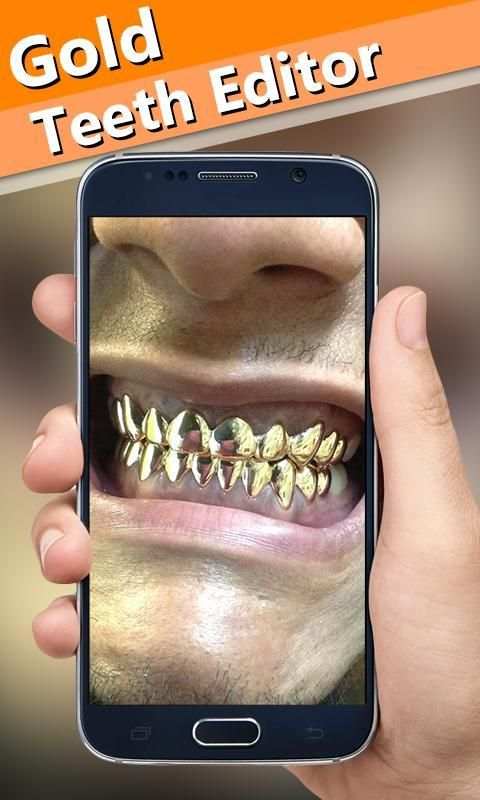 Gold Teeth Photo Editor скриншот 2