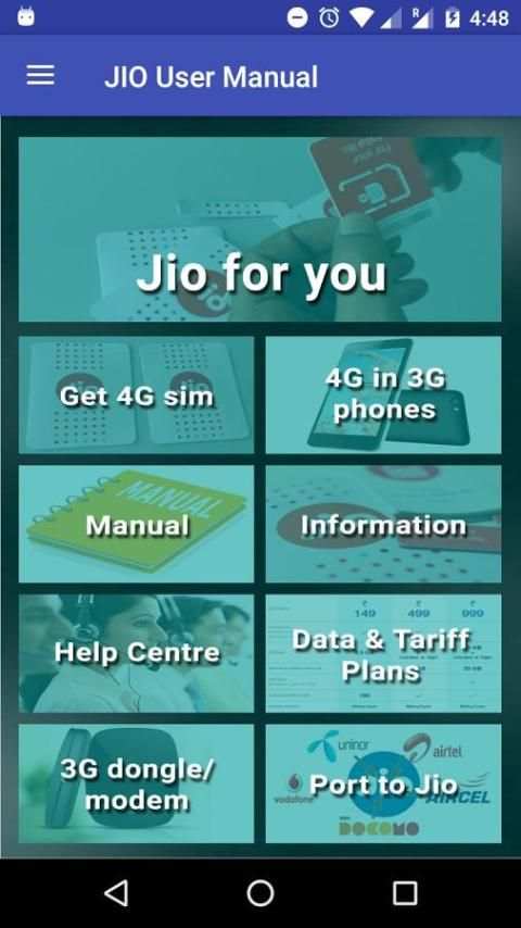 User Manual For JIO स्क्रीनशॉट 6