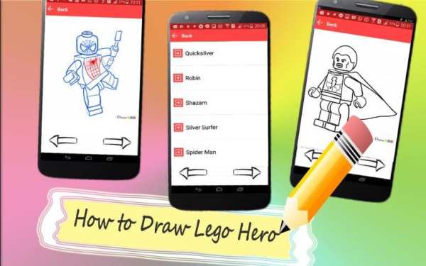 How to Draw Lego Super Hero screenshot 3